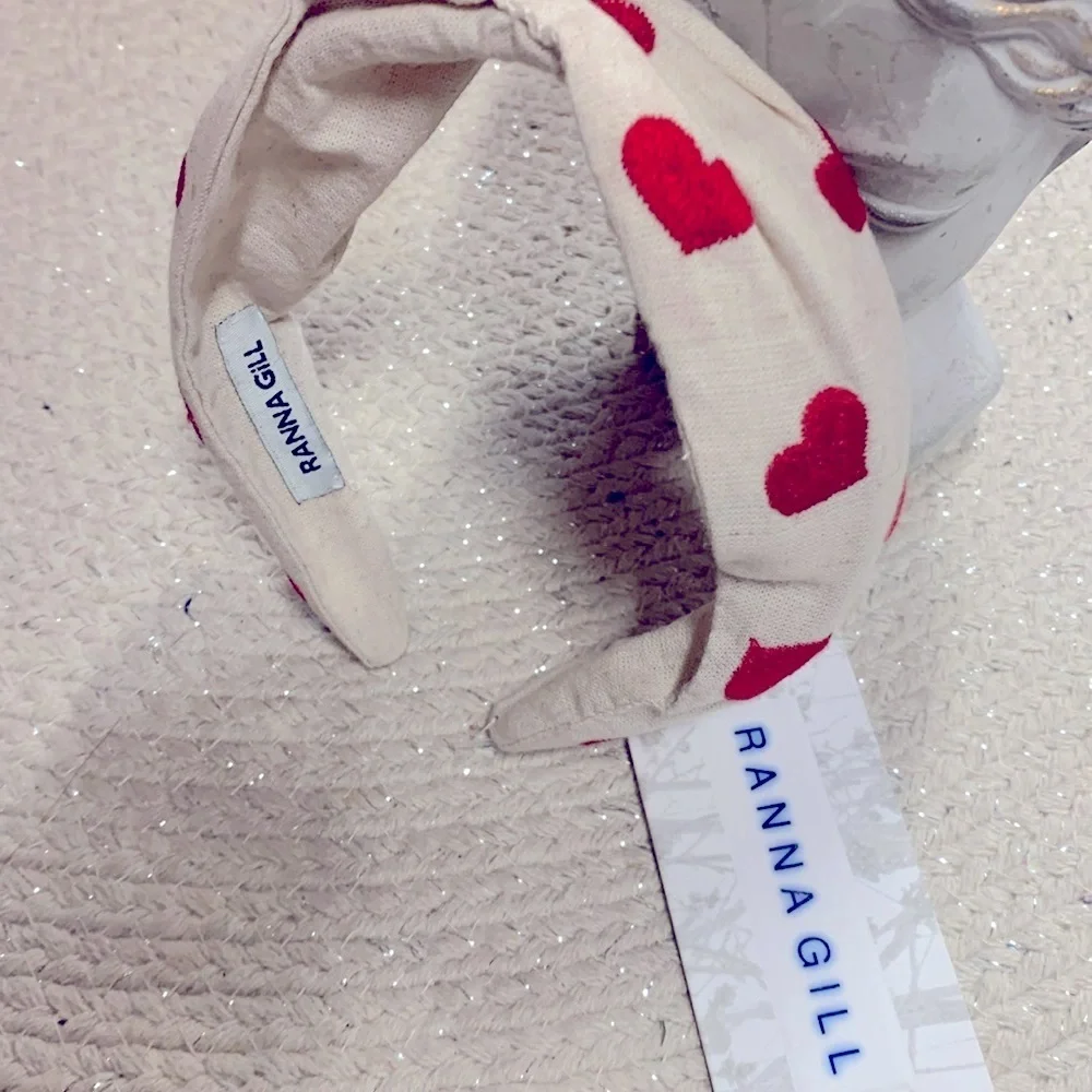 Anthropologie Ranna Gill girls heart headband